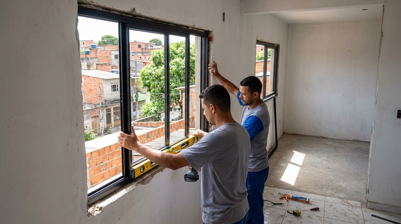 Produção de Portas e Janelas em Franca‑SP